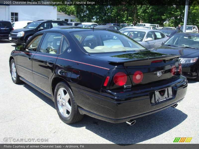 Black / Neutral Beige 2005 Chevrolet Impala SS Supercharged