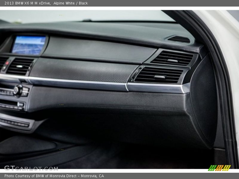 Alpine White / Black 2013 BMW X6 M M xDrive