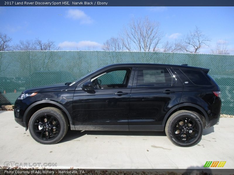 Narvik Black / Ebony 2017 Land Rover Discovery Sport HSE