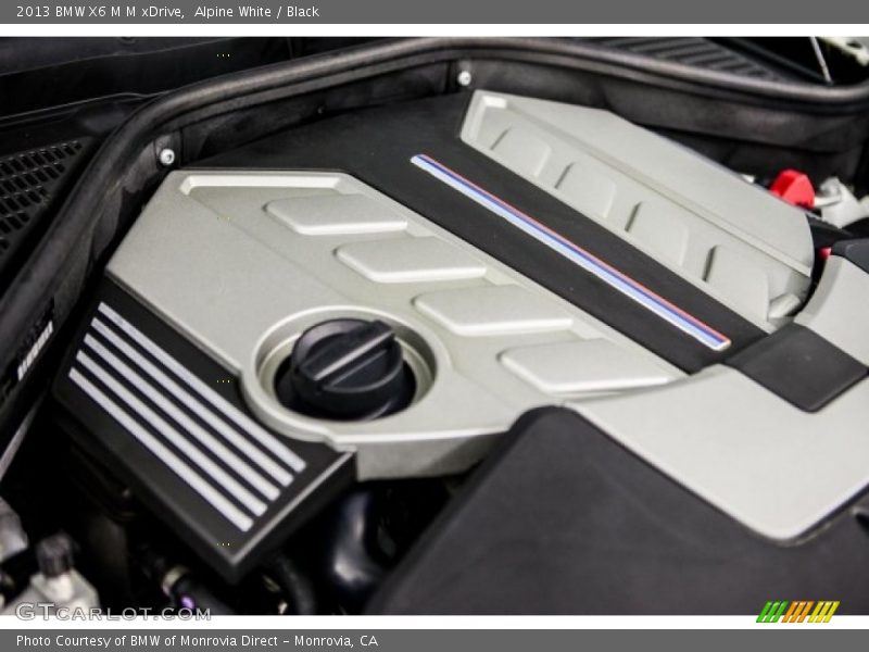 Alpine White / Black 2013 BMW X6 M M xDrive