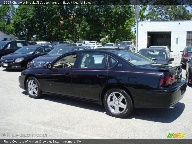 Black / Neutral Beige 2005 Chevrolet Impala SS Supercharged