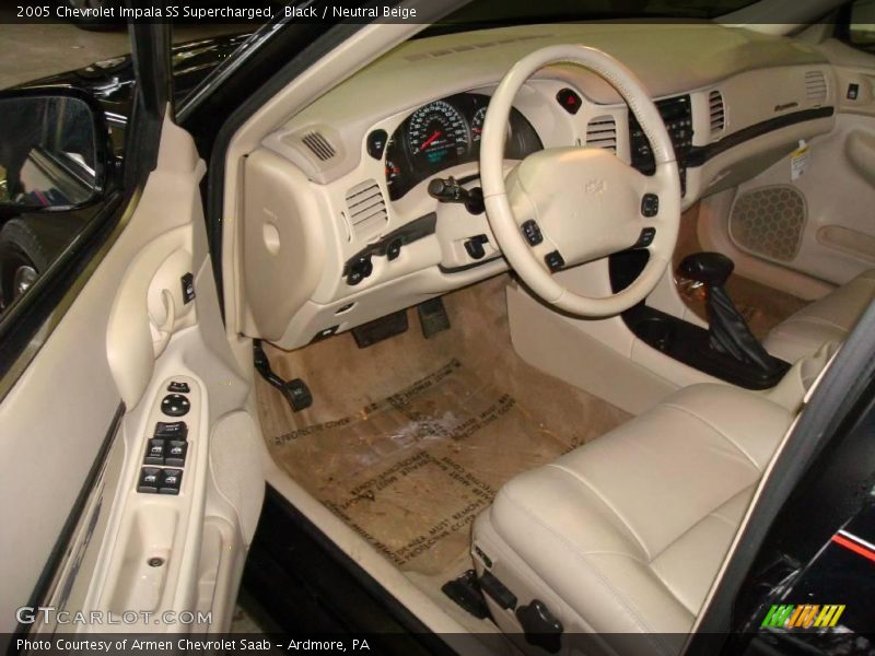 Black / Neutral Beige 2005 Chevrolet Impala SS Supercharged