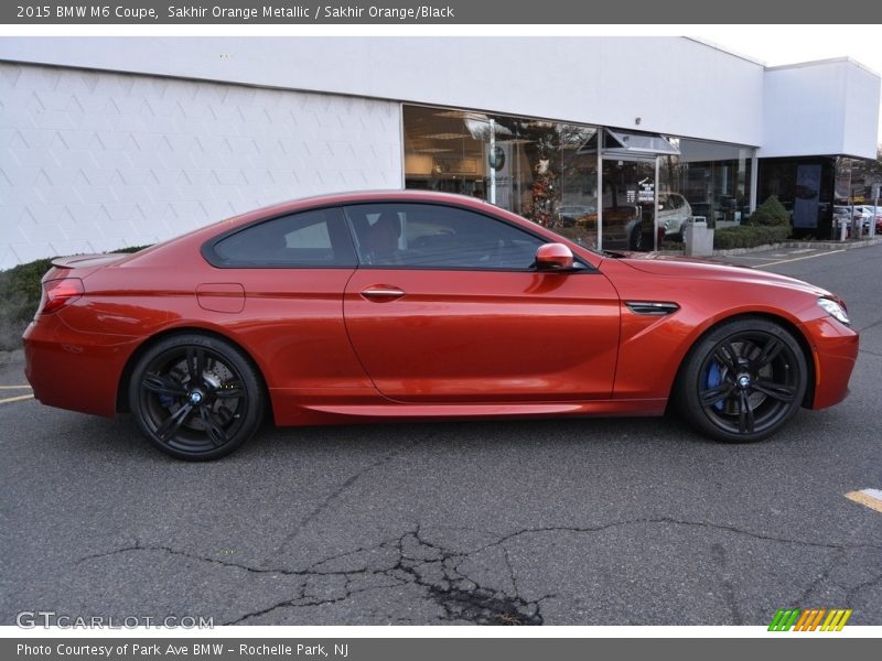  2015 M6 Coupe Sakhir Orange Metallic