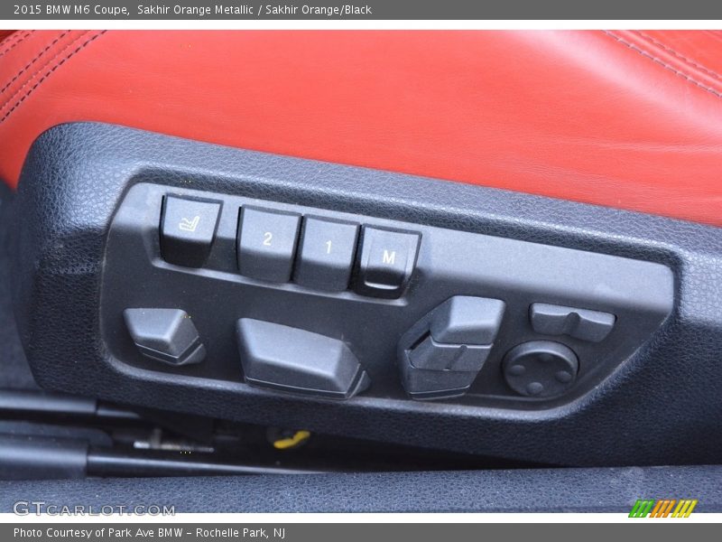 Controls of 2015 M6 Coupe