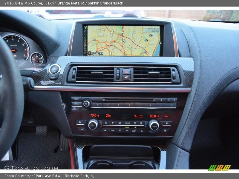 Navigation of 2015 M6 Coupe