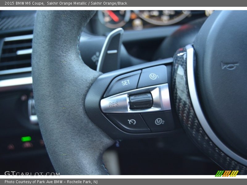 Controls of 2015 M6 Coupe