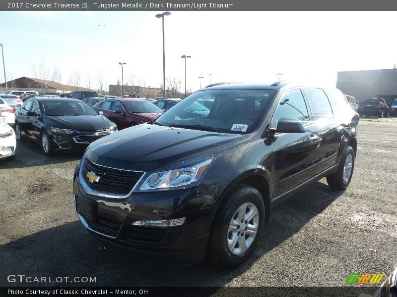 Tungsten Metallic / Dark Titanium/Light Titanium 2017 Chevrolet Traverse LS