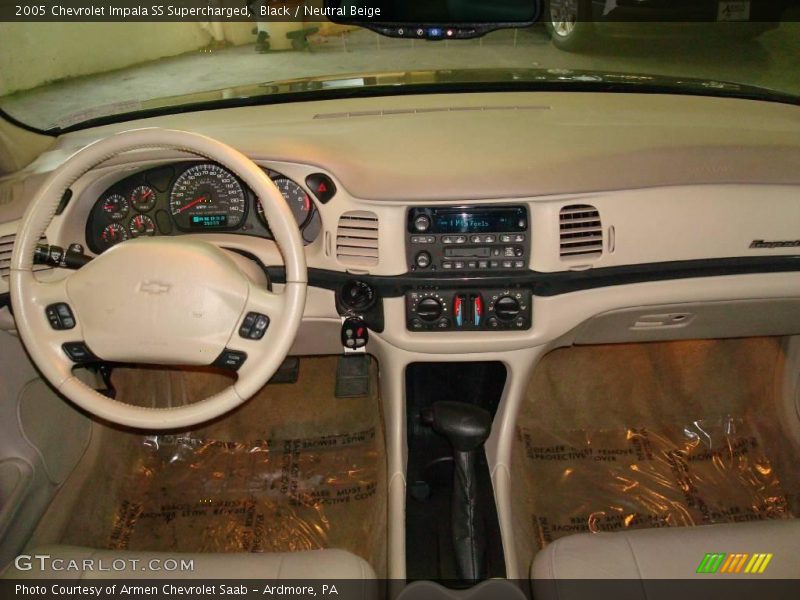 Black / Neutral Beige 2005 Chevrolet Impala SS Supercharged