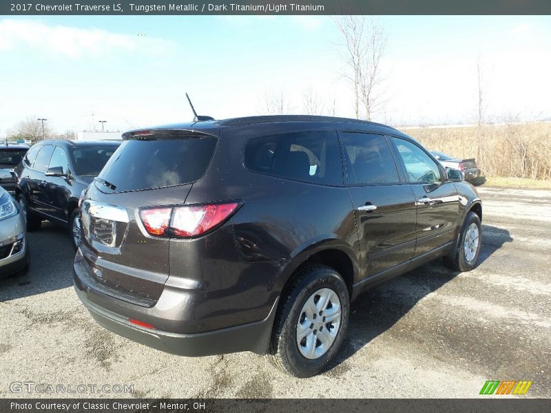Tungsten Metallic / Dark Titanium/Light Titanium 2017 Chevrolet Traverse LS