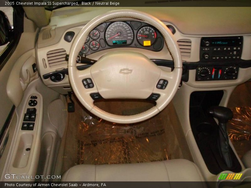 Black / Neutral Beige 2005 Chevrolet Impala SS Supercharged