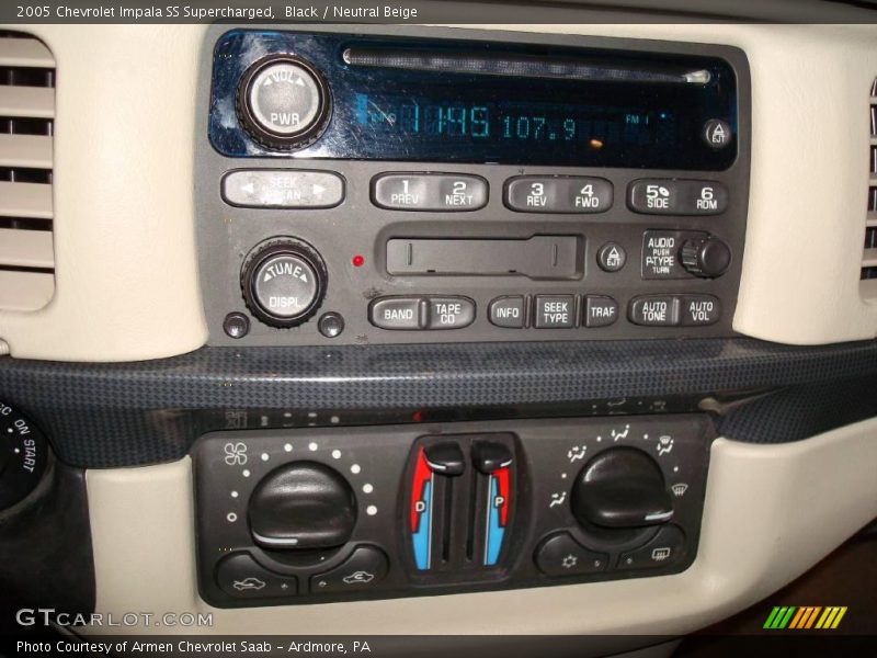 Black / Neutral Beige 2005 Chevrolet Impala SS Supercharged