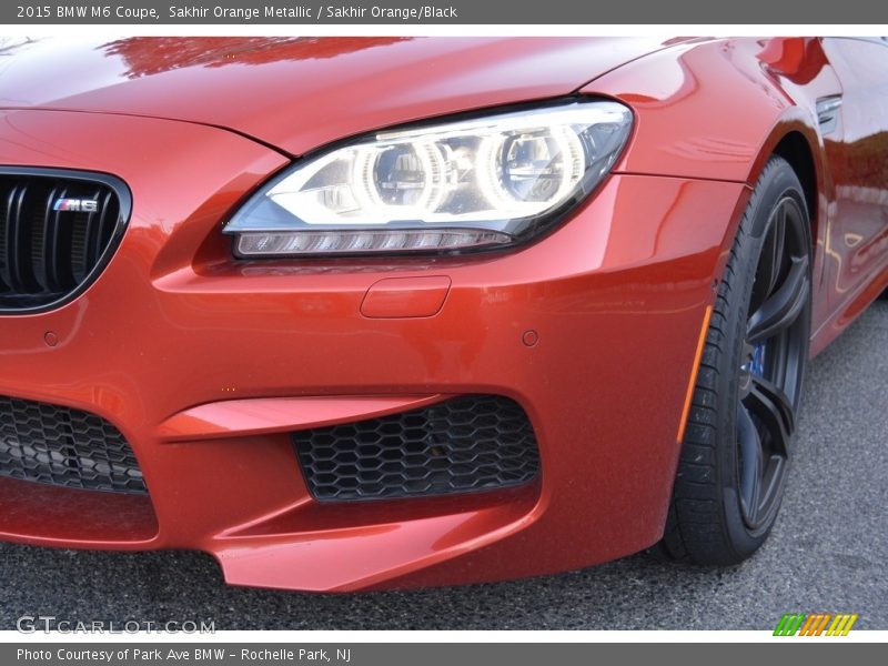 Sakhir Orange Metallic / Sakhir Orange/Black 2015 BMW M6 Coupe