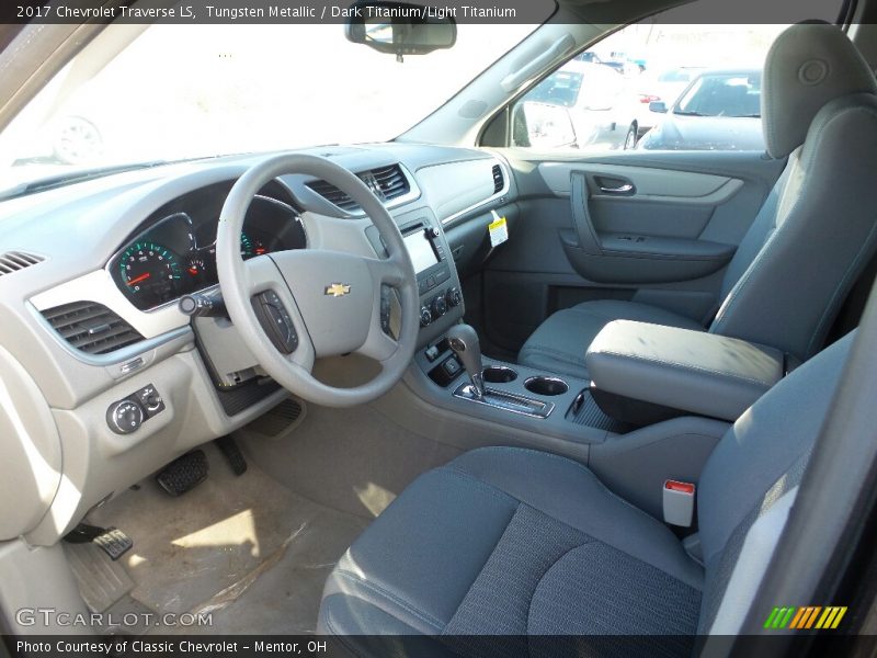 Tungsten Metallic / Dark Titanium/Light Titanium 2017 Chevrolet Traverse LS