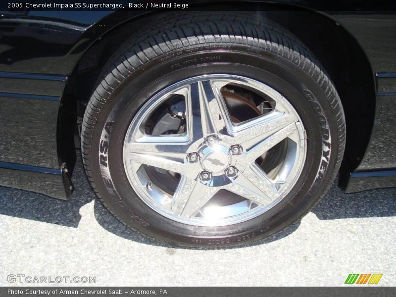 Black / Neutral Beige 2005 Chevrolet Impala SS Supercharged