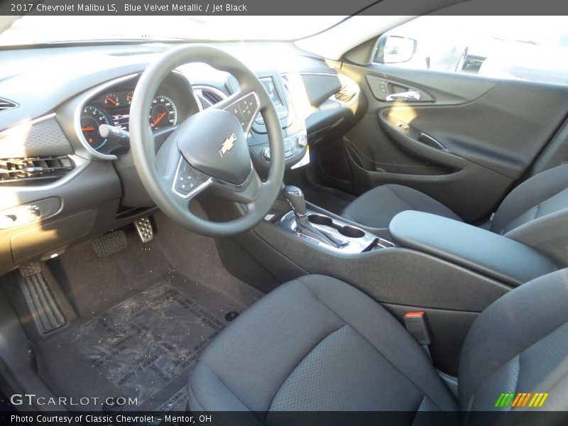 Blue Velvet Metallic / Jet Black 2017 Chevrolet Malibu LS