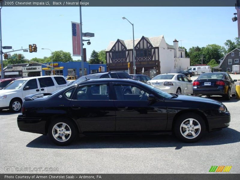 Black / Neutral Beige 2005 Chevrolet Impala LS
