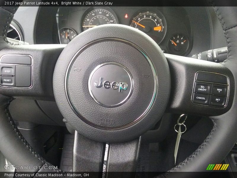 Bright White / Dark Slate Gray 2017 Jeep Patriot Latitude 4x4