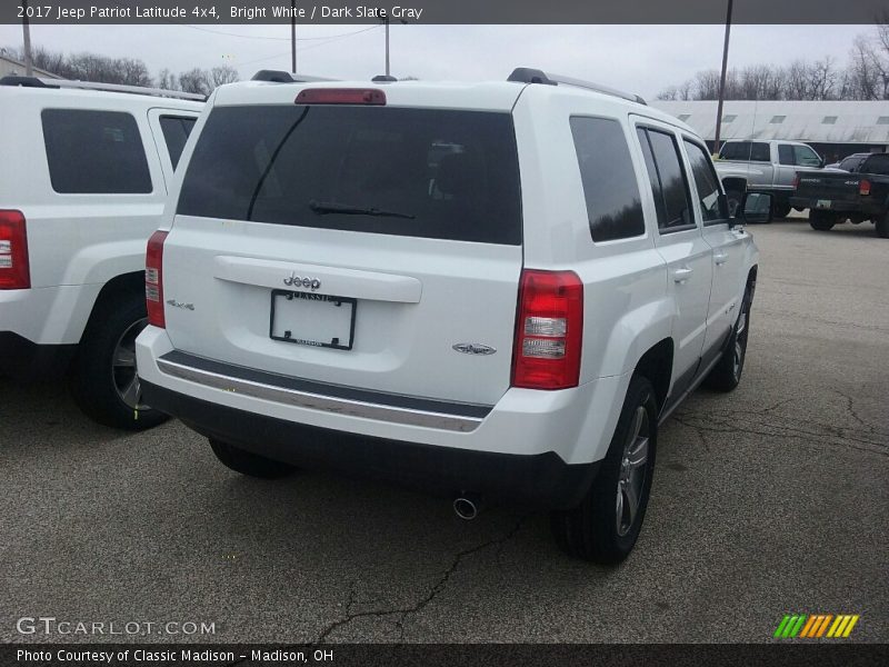 Bright White / Dark Slate Gray 2017 Jeep Patriot Latitude 4x4