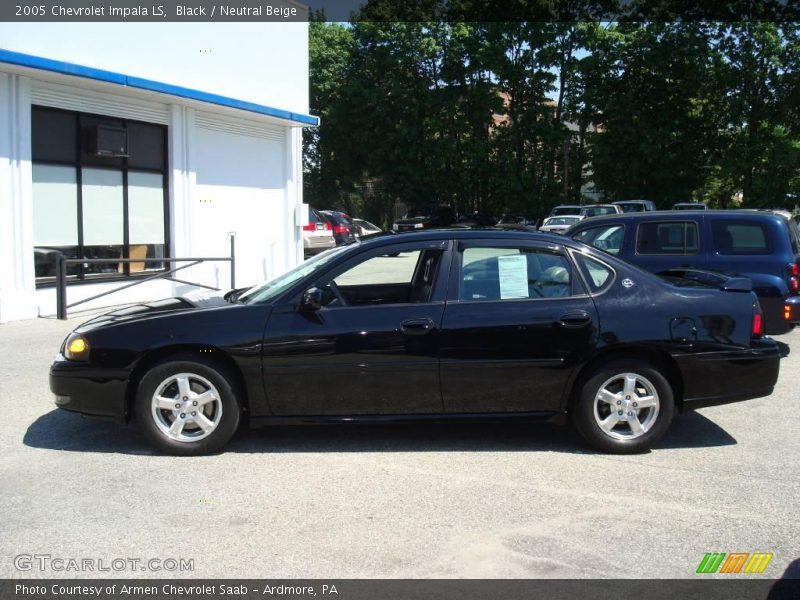Black / Neutral Beige 2005 Chevrolet Impala LS