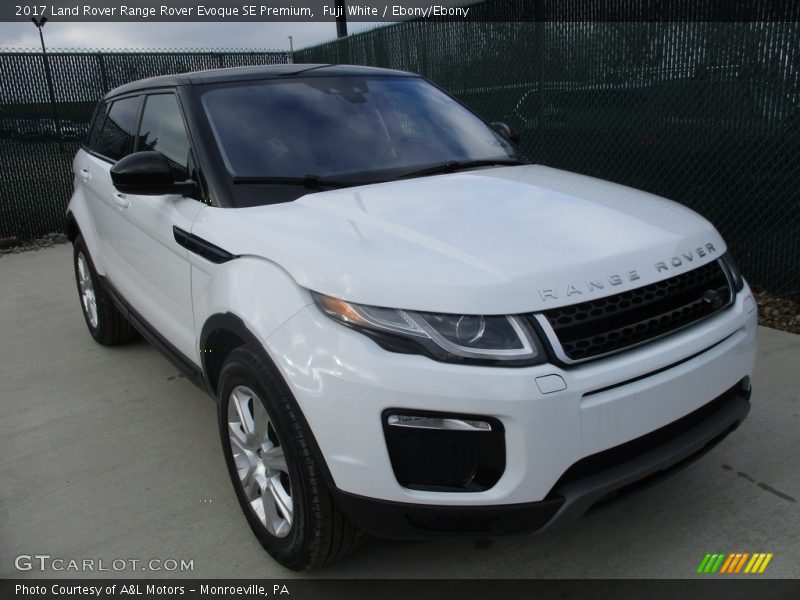 Fuji White / Ebony/Ebony 2017 Land Rover Range Rover Evoque SE Premium