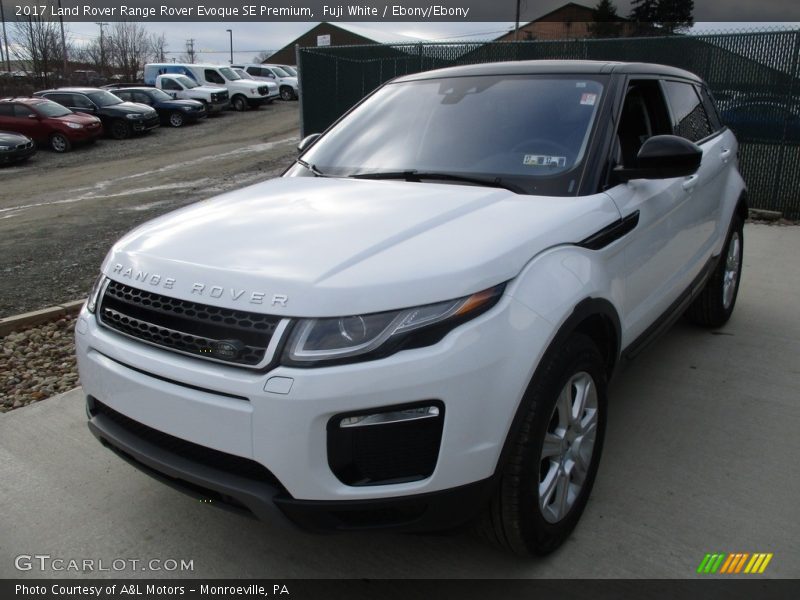 Fuji White / Ebony/Ebony 2017 Land Rover Range Rover Evoque SE Premium