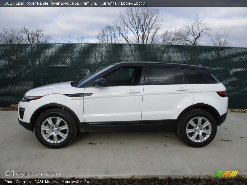 Fuji White / Ebony/Ebony 2017 Land Rover Range Rover Evoque SE Premium