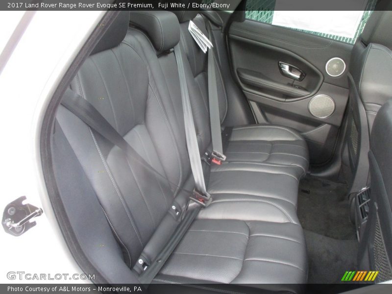 Rear Seat of 2017 Range Rover Evoque SE Premium