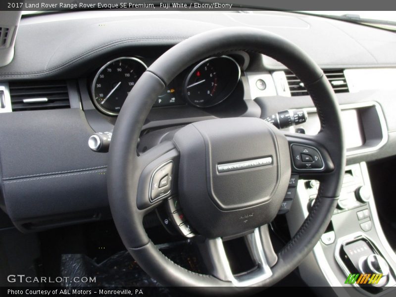 Fuji White / Ebony/Ebony 2017 Land Rover Range Rover Evoque SE Premium