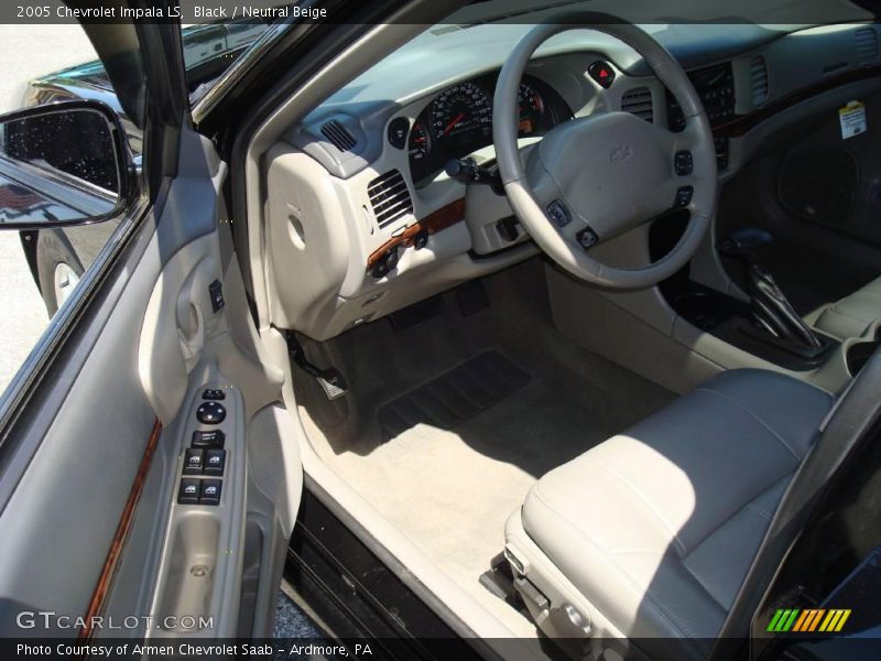 Black / Neutral Beige 2005 Chevrolet Impala LS