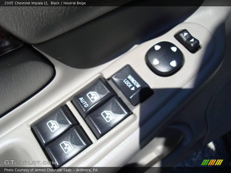 Black / Neutral Beige 2005 Chevrolet Impala LS