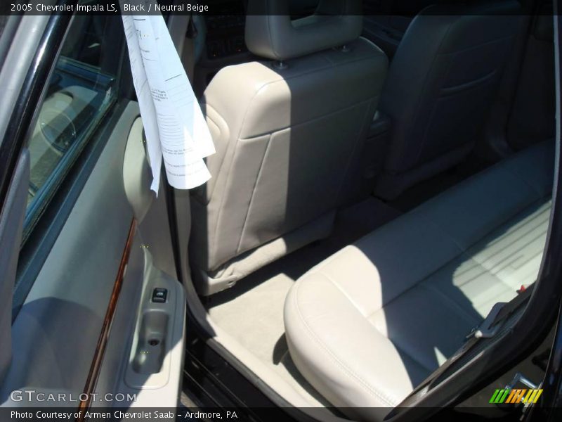 Black / Neutral Beige 2005 Chevrolet Impala LS