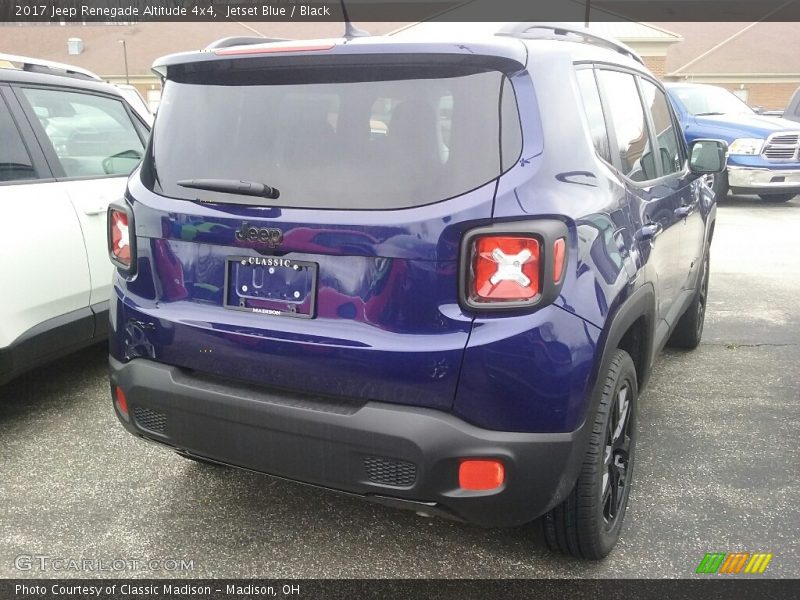 Jetset Blue / Black 2017 Jeep Renegade Altitude 4x4