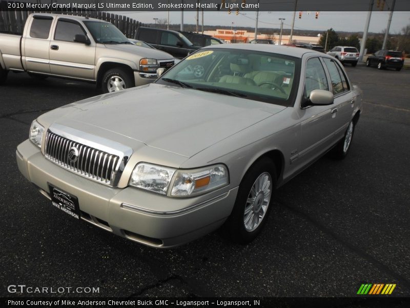 Smokestone Metallic / Light Camel 2010 Mercury Grand Marquis LS Ultimate Edition
