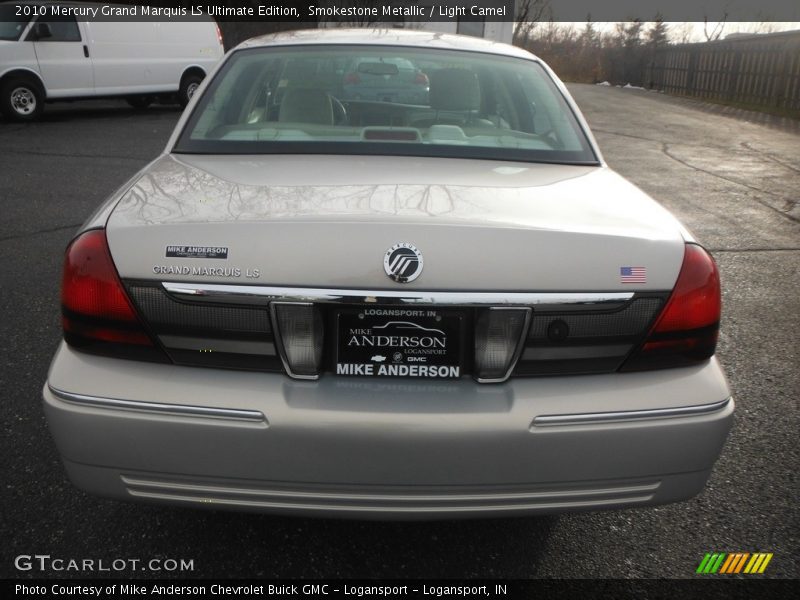 Smokestone Metallic / Light Camel 2010 Mercury Grand Marquis LS Ultimate Edition
