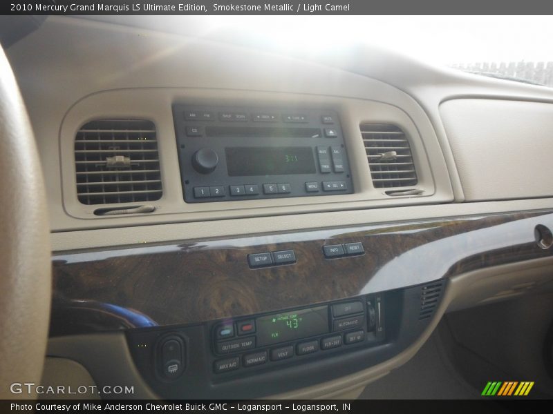 Smokestone Metallic / Light Camel 2010 Mercury Grand Marquis LS Ultimate Edition