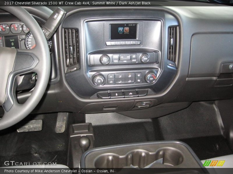 Summit White / Dark Ash/Jet Black 2017 Chevrolet Silverado 1500 WT Crew Cab 4x4