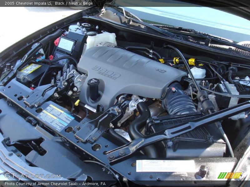 Black / Neutral Beige 2005 Chevrolet Impala LS