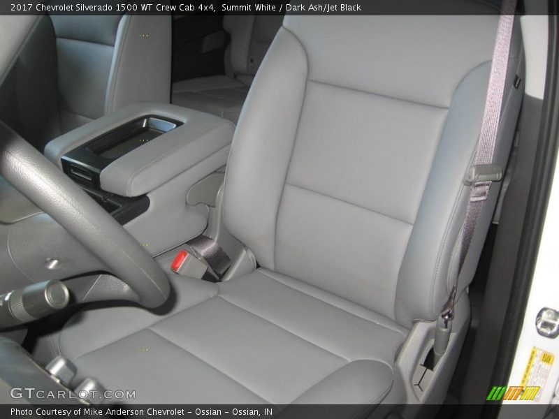 Summit White / Dark Ash/Jet Black 2017 Chevrolet Silverado 1500 WT Crew Cab 4x4