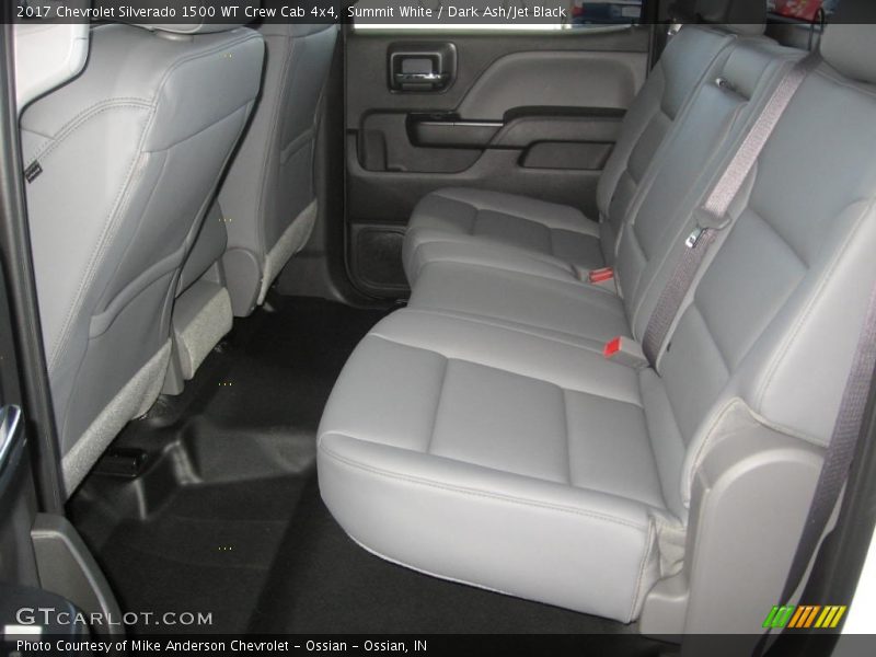 Summit White / Dark Ash/Jet Black 2017 Chevrolet Silverado 1500 WT Crew Cab 4x4