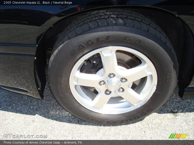 Black / Neutral Beige 2005 Chevrolet Impala LS