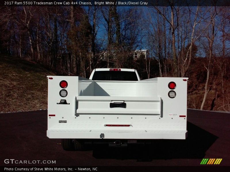 Bright White / Black/Diesel Gray 2017 Ram 5500 Tradesman Crew Cab 4x4 Chassis