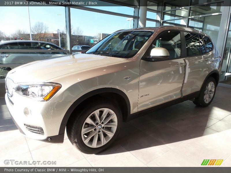  2017 X3 xDrive28i Mineral Silver Metallic
