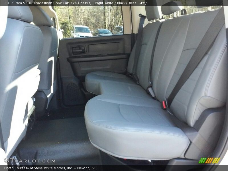 Bright White / Black/Diesel Gray 2017 Ram 5500 Tradesman Crew Cab 4x4 Chassis