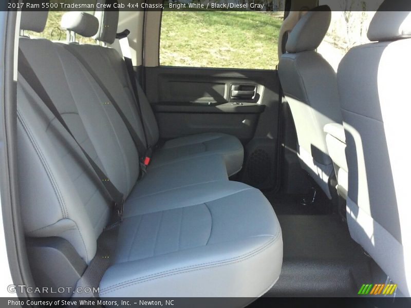 Bright White / Black/Diesel Gray 2017 Ram 5500 Tradesman Crew Cab 4x4 Chassis
