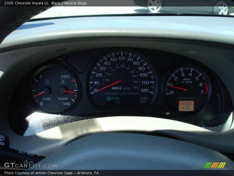 Black / Neutral Beige 2005 Chevrolet Impala LS