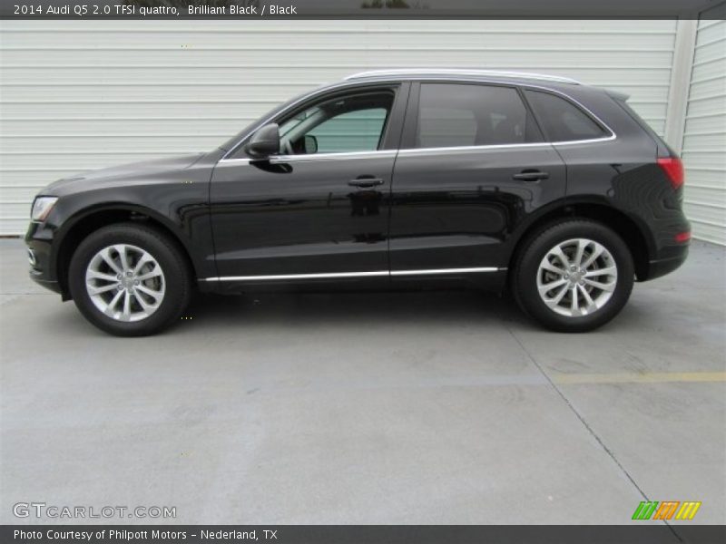 Brilliant Black / Black 2014 Audi Q5 2.0 TFSI quattro