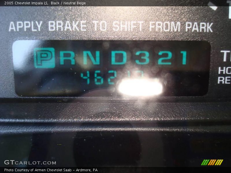Black / Neutral Beige 2005 Chevrolet Impala LS
