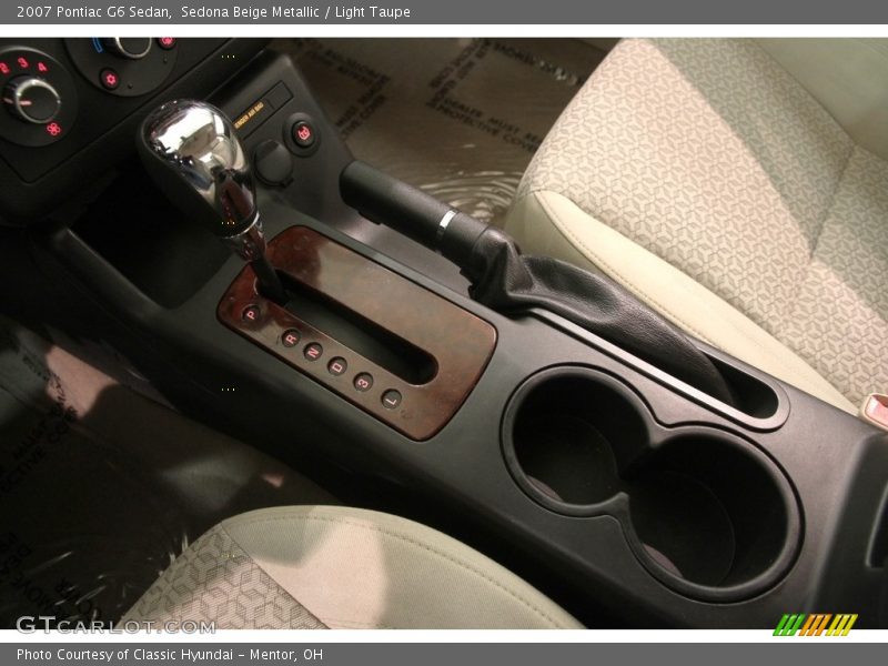 Sedona Beige Metallic / Light Taupe 2007 Pontiac G6 Sedan