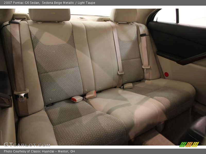 Sedona Beige Metallic / Light Taupe 2007 Pontiac G6 Sedan