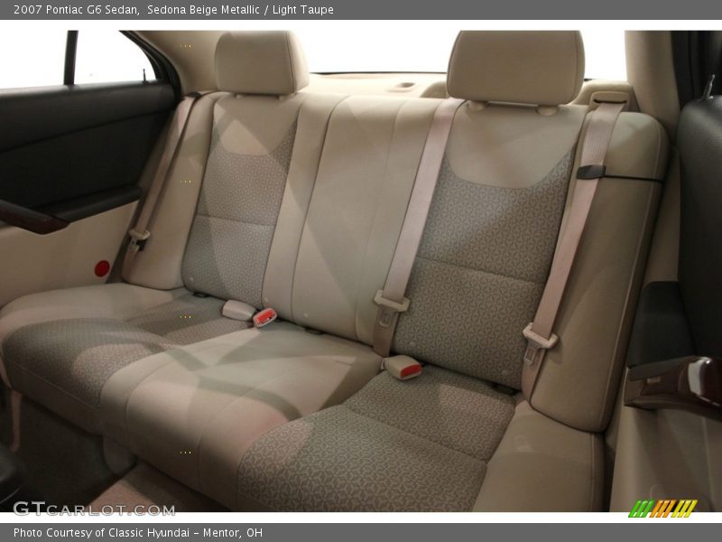 Sedona Beige Metallic / Light Taupe 2007 Pontiac G6 Sedan